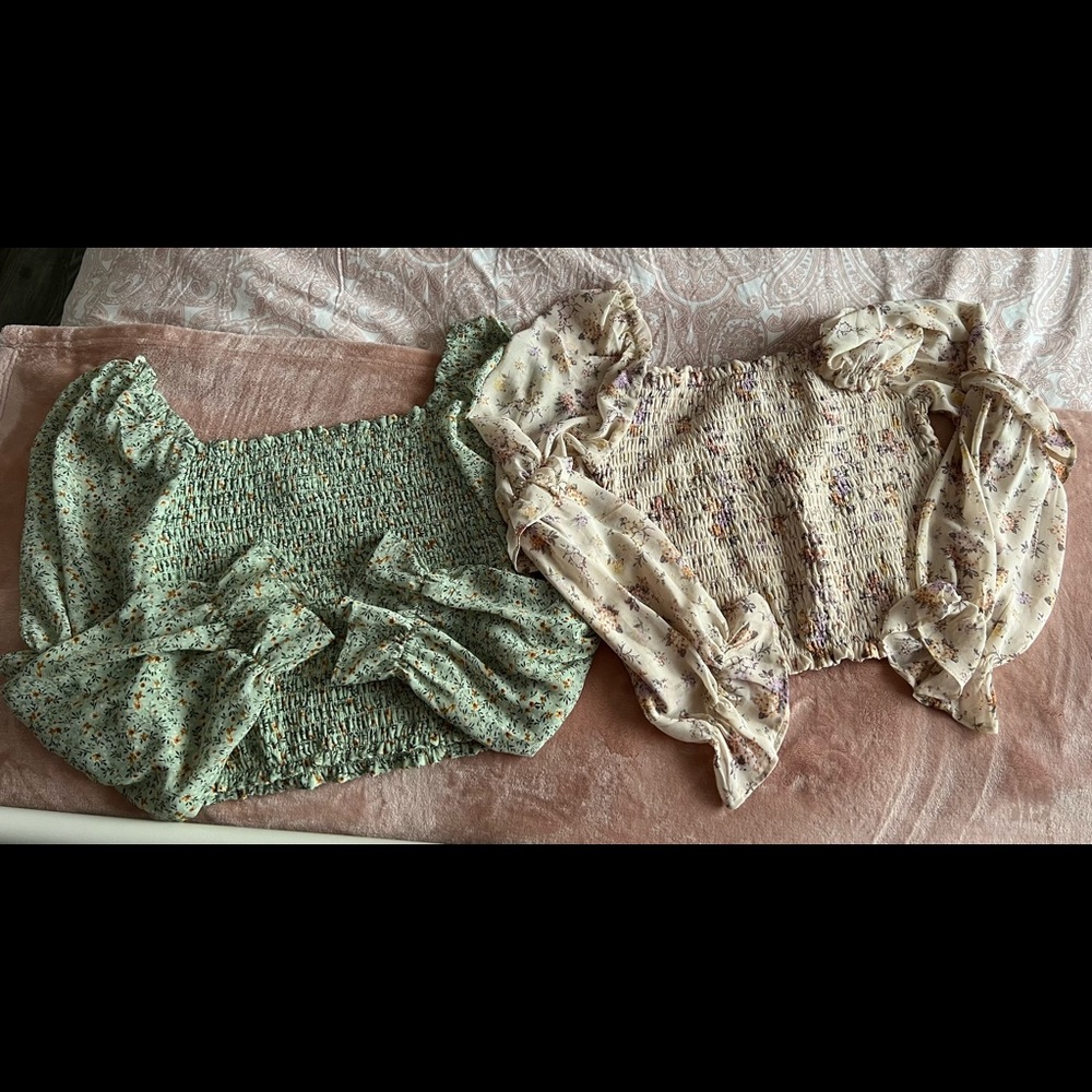 Two super cute wild fable long sleeves